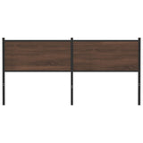 Replace Headboard Brown Oak 160 cm Engineered Wood and Steel 4007800