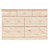 Chest of Drawers ALTA 112x35x73 cm Solid Wood Pine 353919