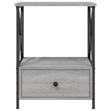 Bedside Tables 2 pcs Grey Sonoma 50x41x65 cm Engineered Wood 826090