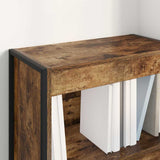 Book Cabinet Smoke Oak 60 x 30 x 86.5 cm Engineered Wood 886386