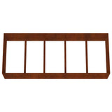 Garden Raised Bed 200x80x40 cm Corten Steel 824533