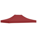 Party Tent Roof 4.5x3 m Burgundy 270 g/m 315370
