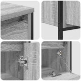 Bathroom Furniture Set 3 pcs Grey Sonoma Engineered Wood 3328362
