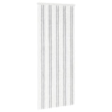 Insect Curtain Chenille Light Grey and White 90 x 220 cm 42034416