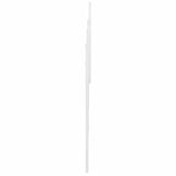 Headboard White Engineered wood 888616