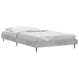 Bed Frame without Mattress Concrete Grey 90x200 cm 832273