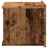 Wall-mounted Bedside Cabinets 2 pcs Old Wood 40x32x30 cm 855945