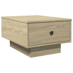 ZNTS Coffee Table Sonoma Oak 60x45x31 cm Engineered Wood 848082