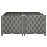 Raised Bed 80x80x38 cm Polypropylene 153303