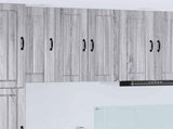 Wall Cabinet LUCCA 2 pcs Grey Sonoma 30 x 31 x 80 cm 885018