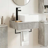 Wall-Mounted Wash Basin Concrete Grey 53 x 35 x 39 cm 890211