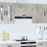 Kitchen Wall Cabinet Kalmar Concrete Grey Engineered Wood 853601