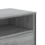 TV Cabinet Grey Sonoma 122x34x41 cm Engineered Wood 848582
