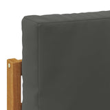 Outdoor Middle and Corner Sofa 2 Piece Natural and Anthracite 900471