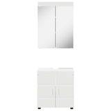 Bathroom Furniture Set TULUM 2 pcs White 60 x 34 x 63 cm 3398014