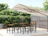 Garden Bar Set Black 3187694