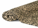 Area Rugs Natural and Black 80 x 400 cm Jute 42010622