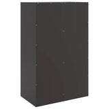 Highboard Black 67x39x95 cm Steel 841805