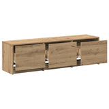 TV Cabinet Artisan Oak 140 x 34 x 40 cm Engineered Wood 8006557