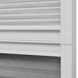 Plisse Insect Screen for Windows Aluminium 80x100 cm with Shade 142616