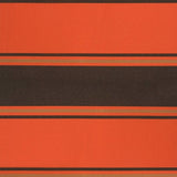 Retractable Awning Orange and Brown 3x2.5 m Fabric and Aluminium 3154541