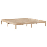 Bed Frame with Headboard without Mattress 200x200 cm 3306055