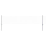 Fence with Posts Silver 0.4 x 25 m Steel 3336983