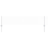 Fence with Posts Silver 0.4 x 25 m Steel 3336983