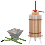 2 Piece Fruit & Wine Press and Crusher Set 277152
