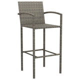 Garden Bar Set Grey, Black 3187658