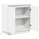 LED Sideboard for White 71 x 34.5 x 75 cm Engineered Wood 869642