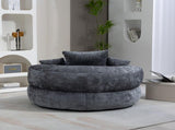 COOLMORE Lazy Sofa Durable Comfort Lounger High Back Bean Bag Chair Couch With Three Pillows for W2678P312245