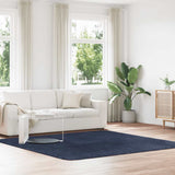 Shaggy Rug High Pile NAVARRA Navy 240x240 cm Polyester 4102891