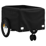 Bike Trailer Black and Green 45 kg Iron 94116