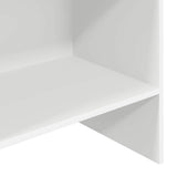 Book Cabinet White 60x35x180 cm Engineered Wood 803407