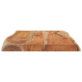Table Top 70x40x2.5 cm Rectangular Solid Wood Acacia Live Edge 370609