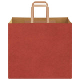 Paper Bags 250 pcs with Handles Red 32x22x28 cm 4101988