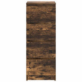 Sideboard Smoked Oak 37.5x35x99 cm Engineered Wood 861701