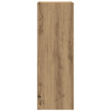 ZNTS TV Cabinet with Storage with Door 8 pcs Brown 221 x 30 x 180 cm Wood 3393455