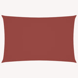 Sunshade Sail Oxford Fabric Rectangular 5x8 m Terracotta 135386