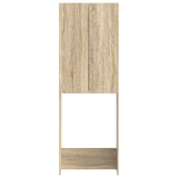 Toilet Cabinet DELFT Sonoma Oak 66 x 25.5 x 190 cm 897137