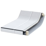 Mattress 2 pcs White and Grey 60 x 200 cm Bonell Spring 4106441