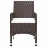 Garden Dining Set Brown, Cream White 3095861