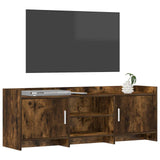 TV Cabinet 130 x 33 x 47 cm Smoked Oak Engineered Wood 8011175