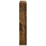 Magazine Rack 2 pcs Smoked Oak 60 x 12 x 70 cm Engineered Wood 890833