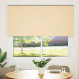 ZNTS Roller Blind Blackout Beige 165x130 cm Fabric Width 161.6 cm Polyester 4010725