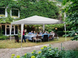 3 x 3m Three Sides Waterproof Tent with Spiral Tubes White 26923478