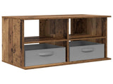 TV stand with Drawer Old Wood 79 x 40 x 48 cm 8000466