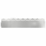 Lawn Edgings 30 pcs Silver 103 x 0.05 x 22 cm Galvanised Steel 874782