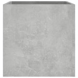 Planter Box Concrete Grey 40x40x40 cm Engineered Wood 808796